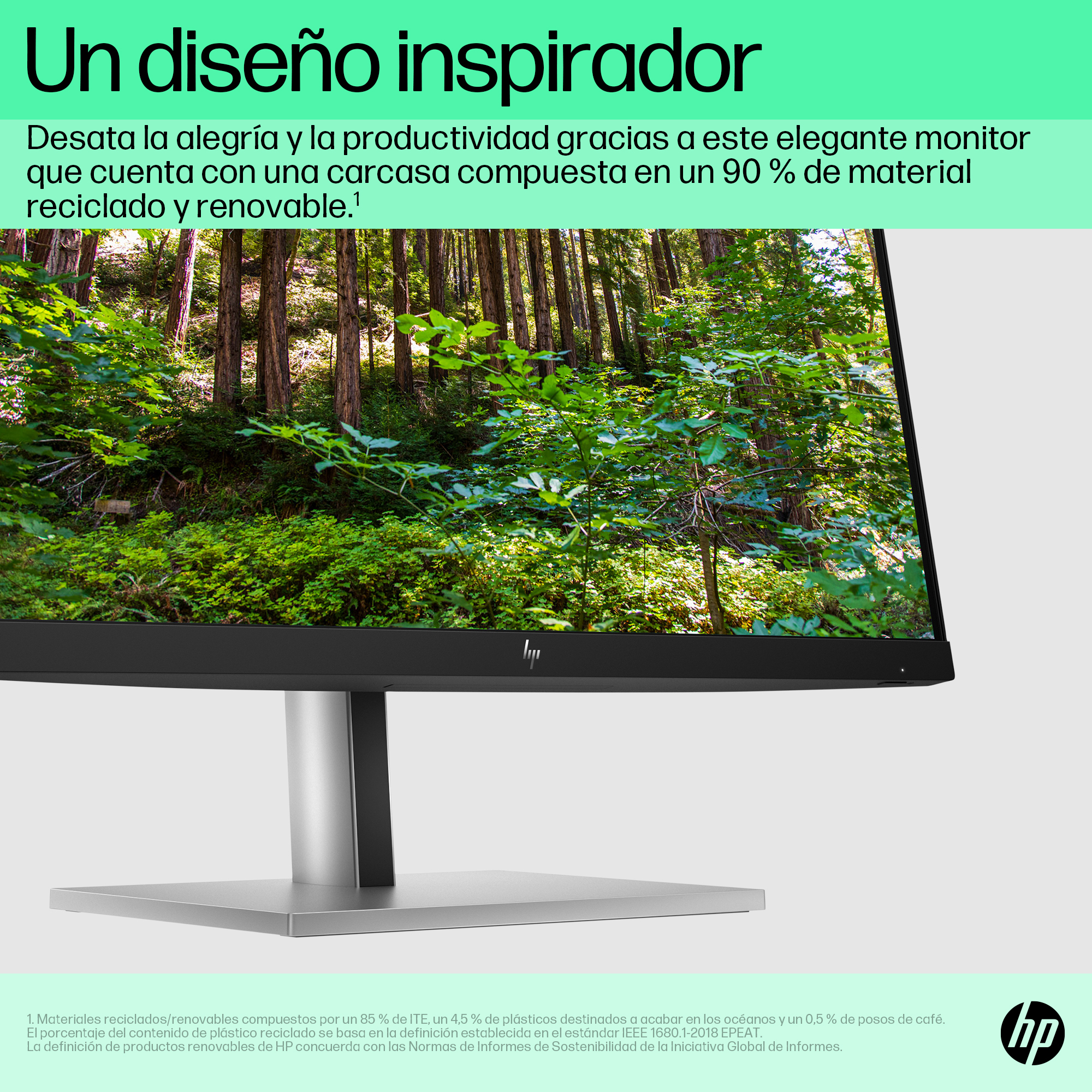 HP E-Series E22 G5 FHD Monitor. Display diagonal: 54.6 cm (21.5"), HD type: Full HD, Display technology: LCD, Display surf
