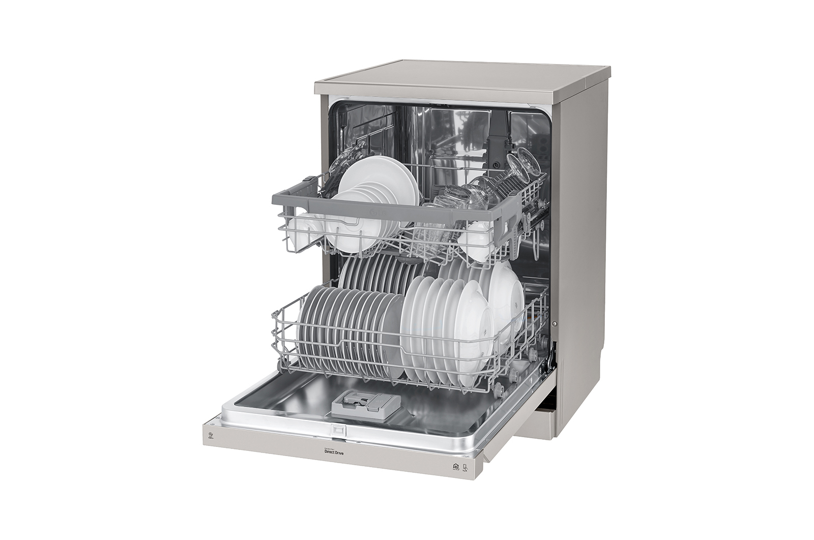 LG DF215FP dishwasher Semi built-in 14 place settings – image 7