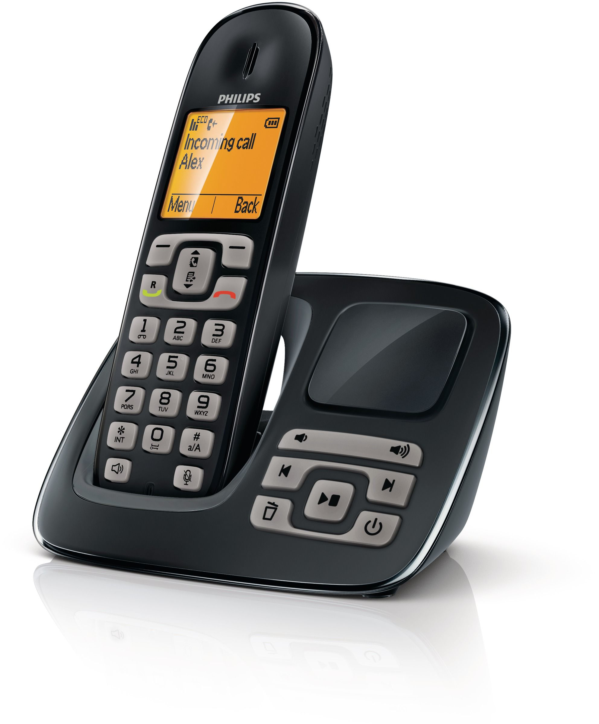 Philips BeNear Cordless phone with answering machine CD2951B/DE