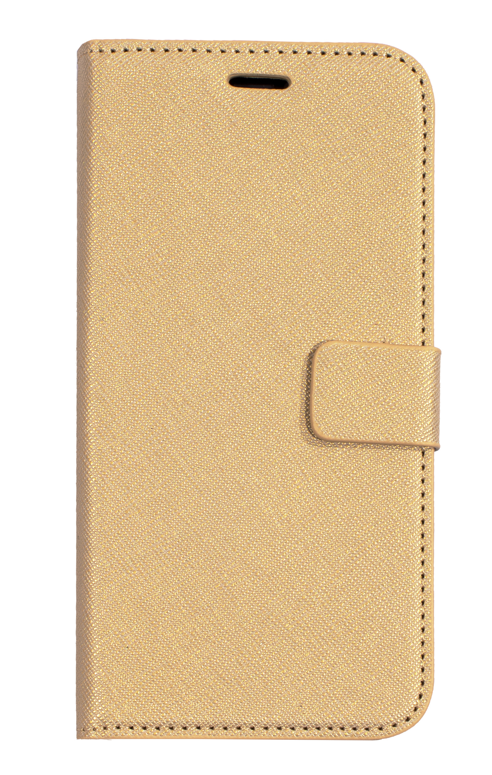 Mobiparts Saffiano Wallet Case Apple iPhone X, iPhone XS Gold – image 2