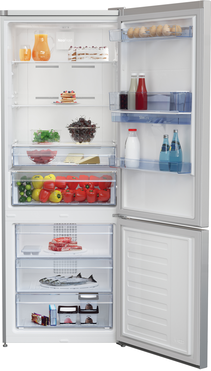 Beko BRCNE560K40DSN fridge-freezer Freestanding – image 3