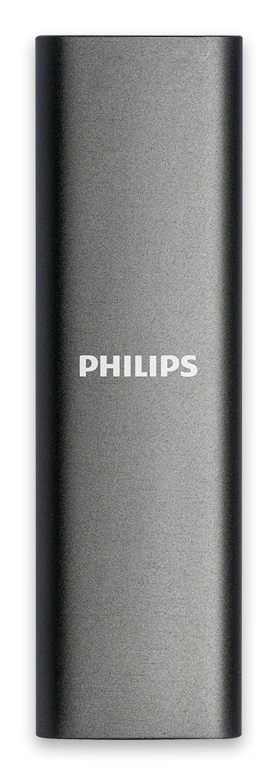 Philips FM02SS030P/00 unità esterna a stato solido 2 TB USB tipo-C 3.2 Gen 1 (3.1 Gen 1) Grigio