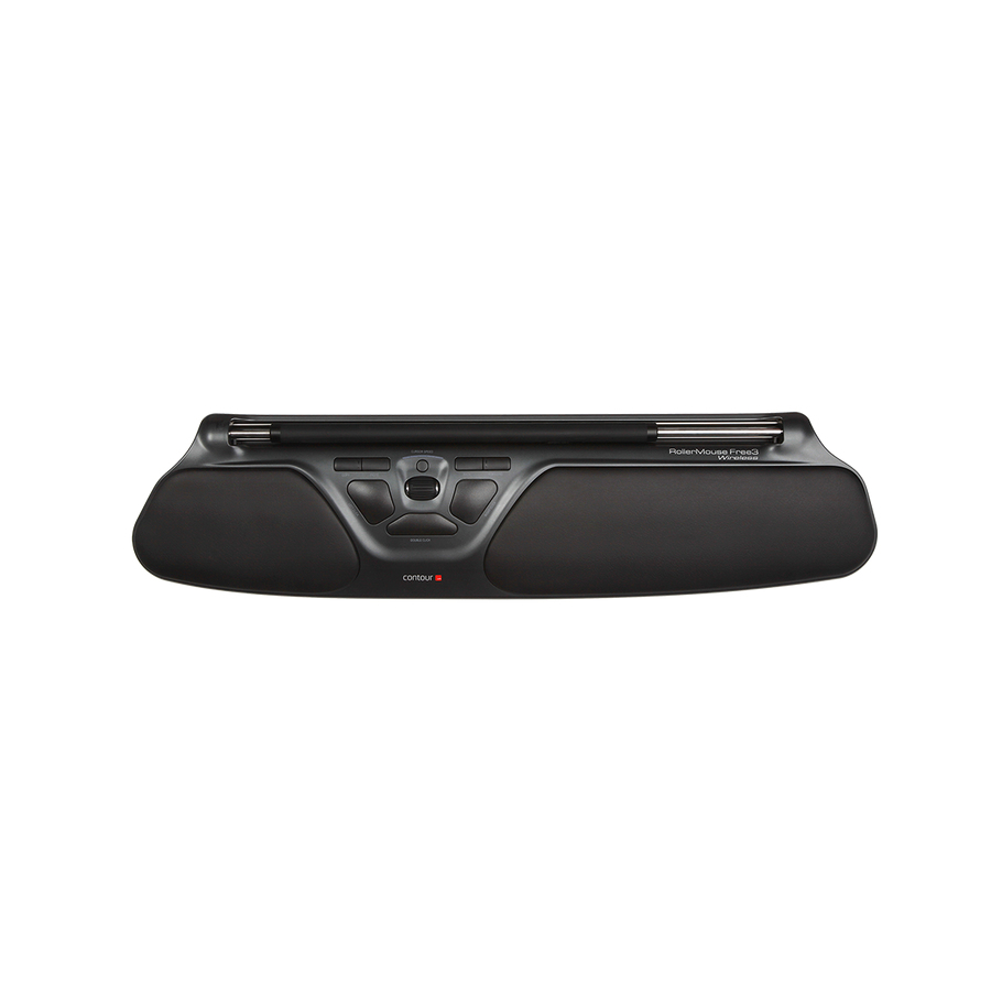 Contour Design RM-FREE3-BLK mouse Office Ambidextrous USB Type-A Rollerbar – image 1