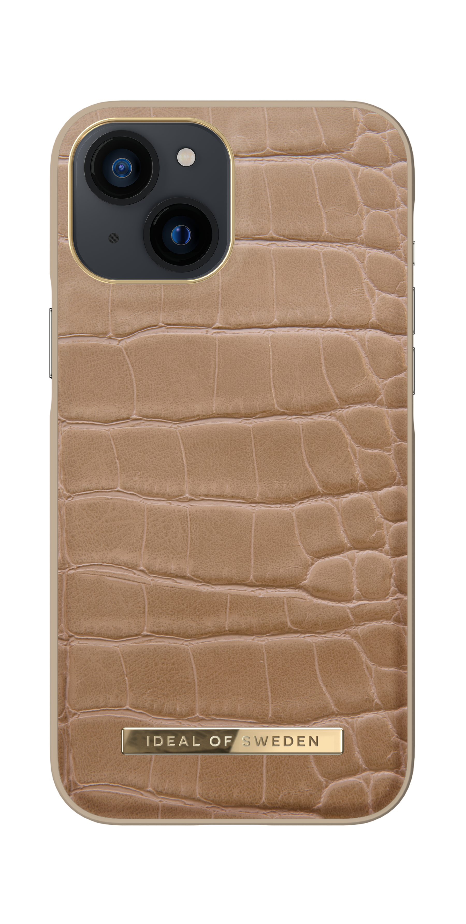 iDeal of Sweden Atelier Case iPhone 13 Mini Camel Croco – image 1