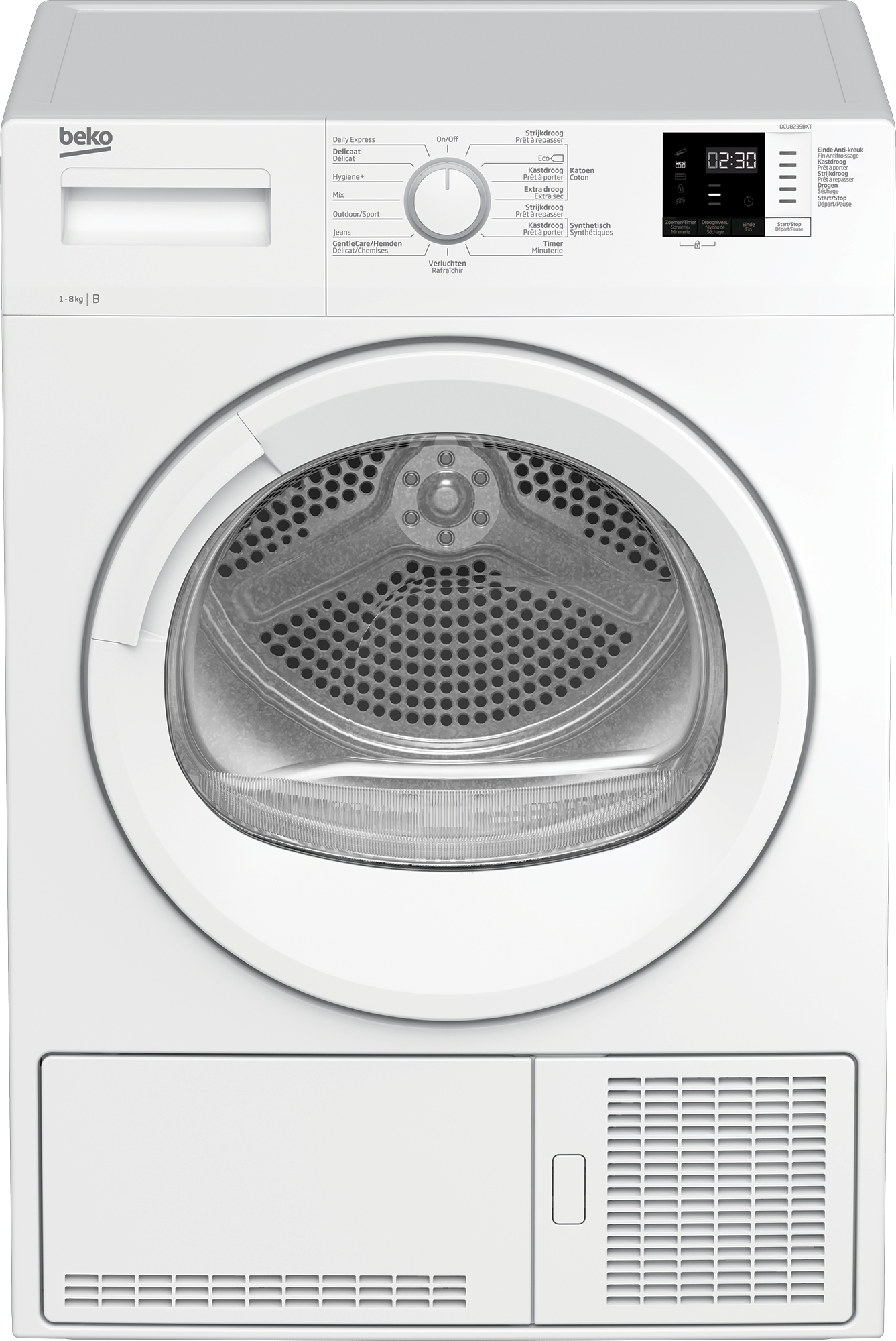 Beko DCU8235BXT — vue 1 sur 3