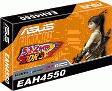 ASUS EAH4550/DI/512MD3 graphics card GDDR3 – image 2