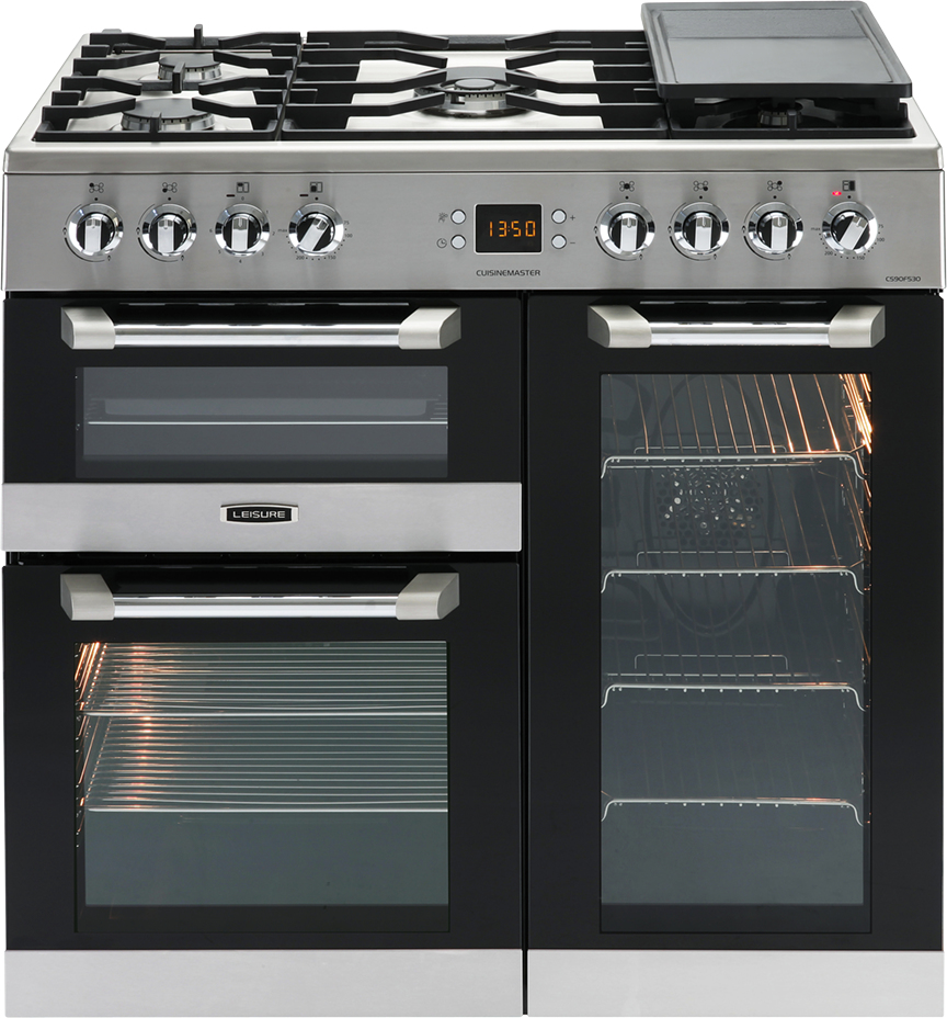 Leisure HAP5002 90cm Cuisinemaster dual fuel range cooker – image 1