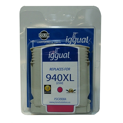 iggual PSIC4908A ink cartridge Magenta – image 1