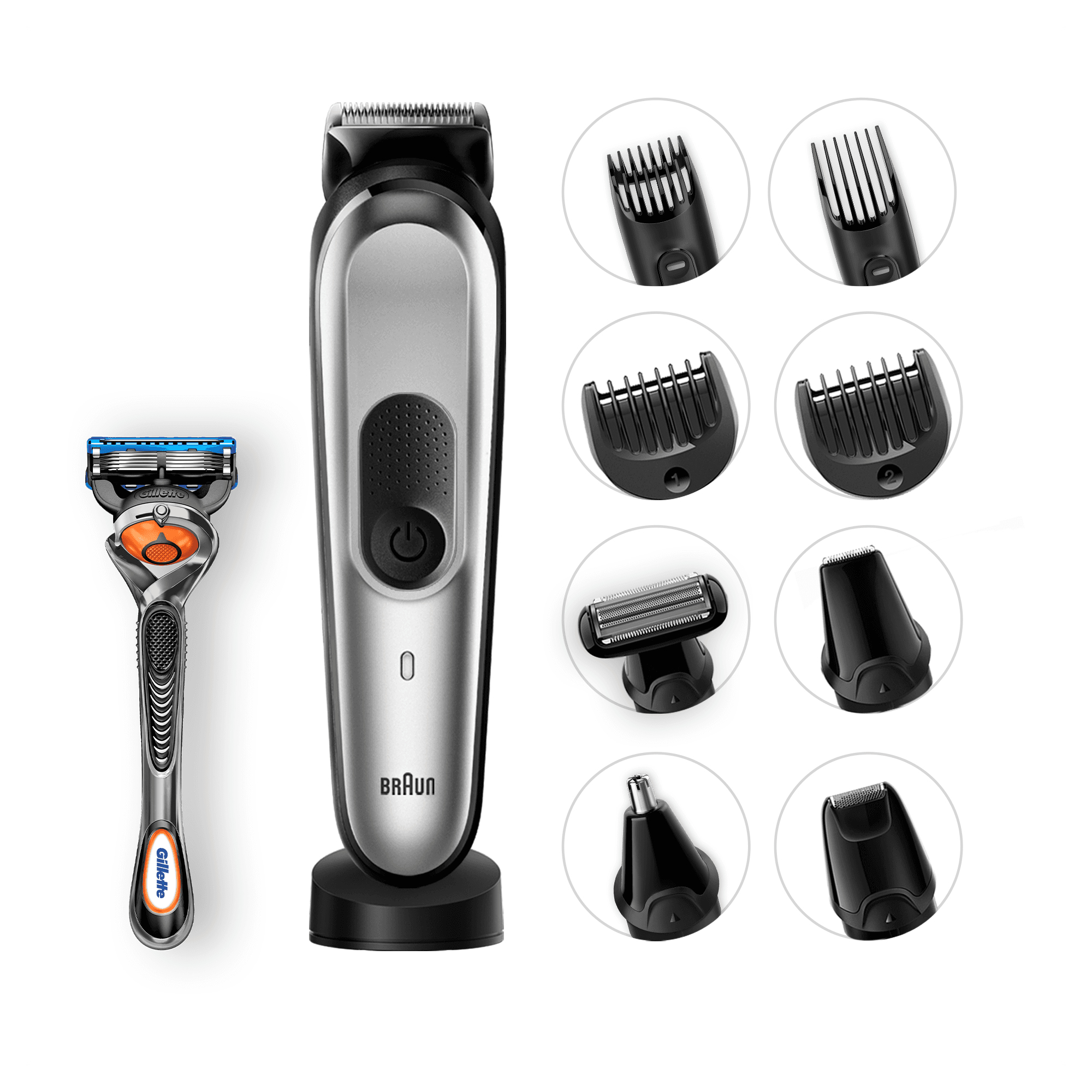 Braun Multigroomer 10-in-1 All-in-one trimmer MGK7020, Beard Trimmer & Hair Clipper, Mini Shaver & Detail Trimmer – image 6