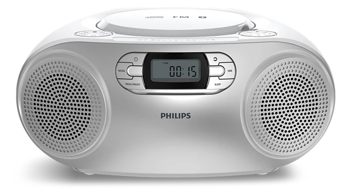 Philips TAZ2000S/10 CD player Silver Portable CD player – image 1