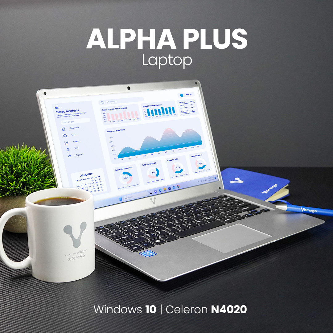 Laptop Vorago ALPHA PLUS V2 - 14p - Intel Celeron N4020 - 4GB - 64GB SSD - 500GB - Windows 10 Pro - ALPHA PLUS 4020-10-2 Laptop Vorago ALPHA PLUS V2 - 14p - Intel Celeron N4020 - 4GB - 64GB SSD - 500GB - Windows 10 Pro - ALPHA PLUS 4020-10-2