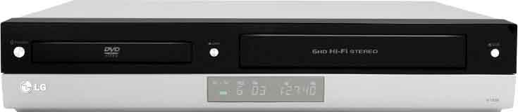 LG V-192H DVD/Blu-Ray player DVD player Silver
