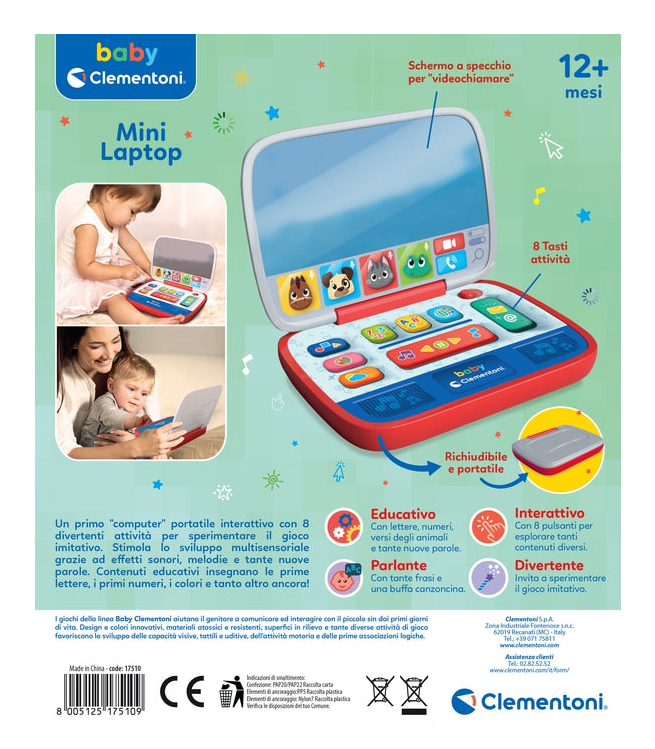 Clementoni Baby 17510 children's gadget Children's laptop – image 3