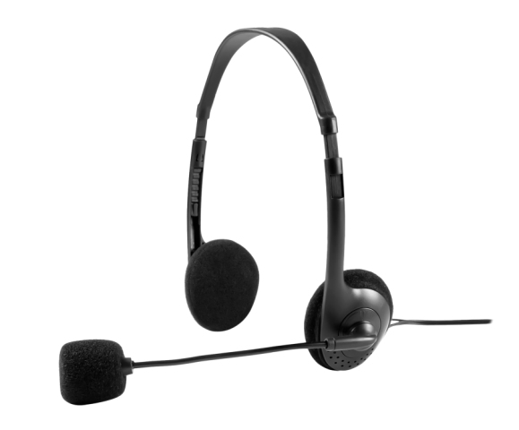 Tacens AH115 headphones/headset Wired Head-band Calls/Music Black