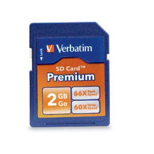 Verbatim Premium SD 2GB Memory Card