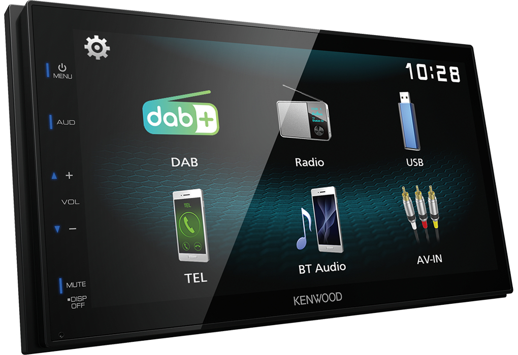 Kenwood DMX125DAB car media receiver Black – image 3