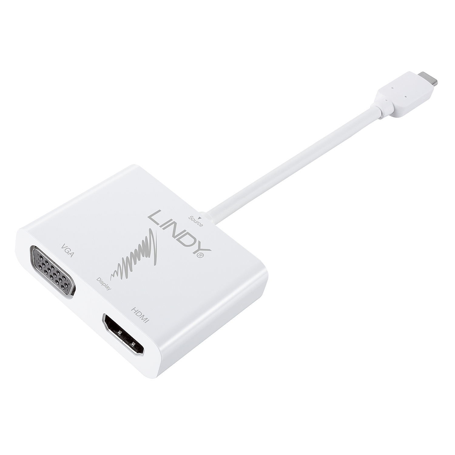 Lindy 43179 USB graphics adapter White