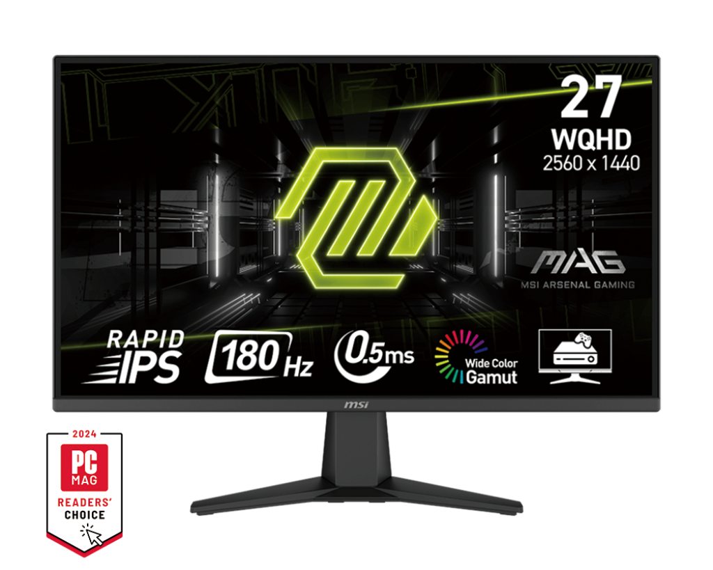 MSI MAG 275QF Monitor PC 68,6 cm (27") 2560 x 1440 Pixel Wide Quad HD LCD Nero