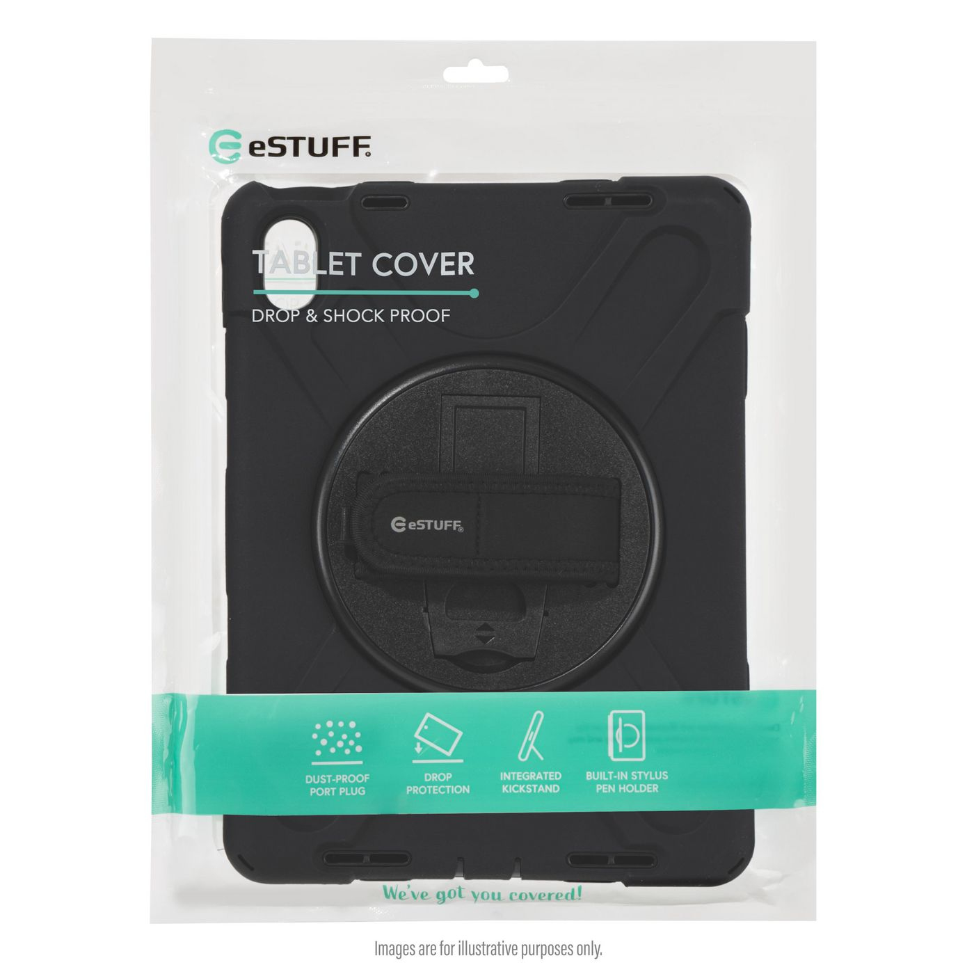 eSTUFF ES681844-BULK tablet case Black – image 5