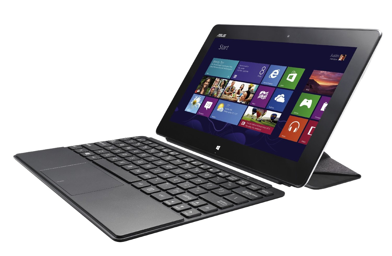 ASUS TranSleeve QWERTY English Bluetooth Black