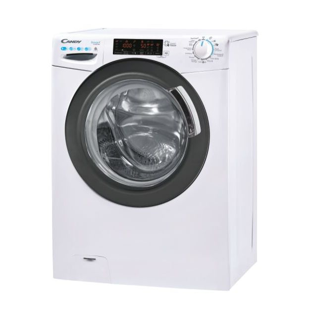 Candy CSWS496TWMRE-47 washer dryer Freestanding Front-load White