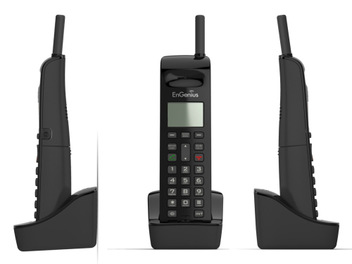 EnGenius EP-802H telephone Caller ID Black