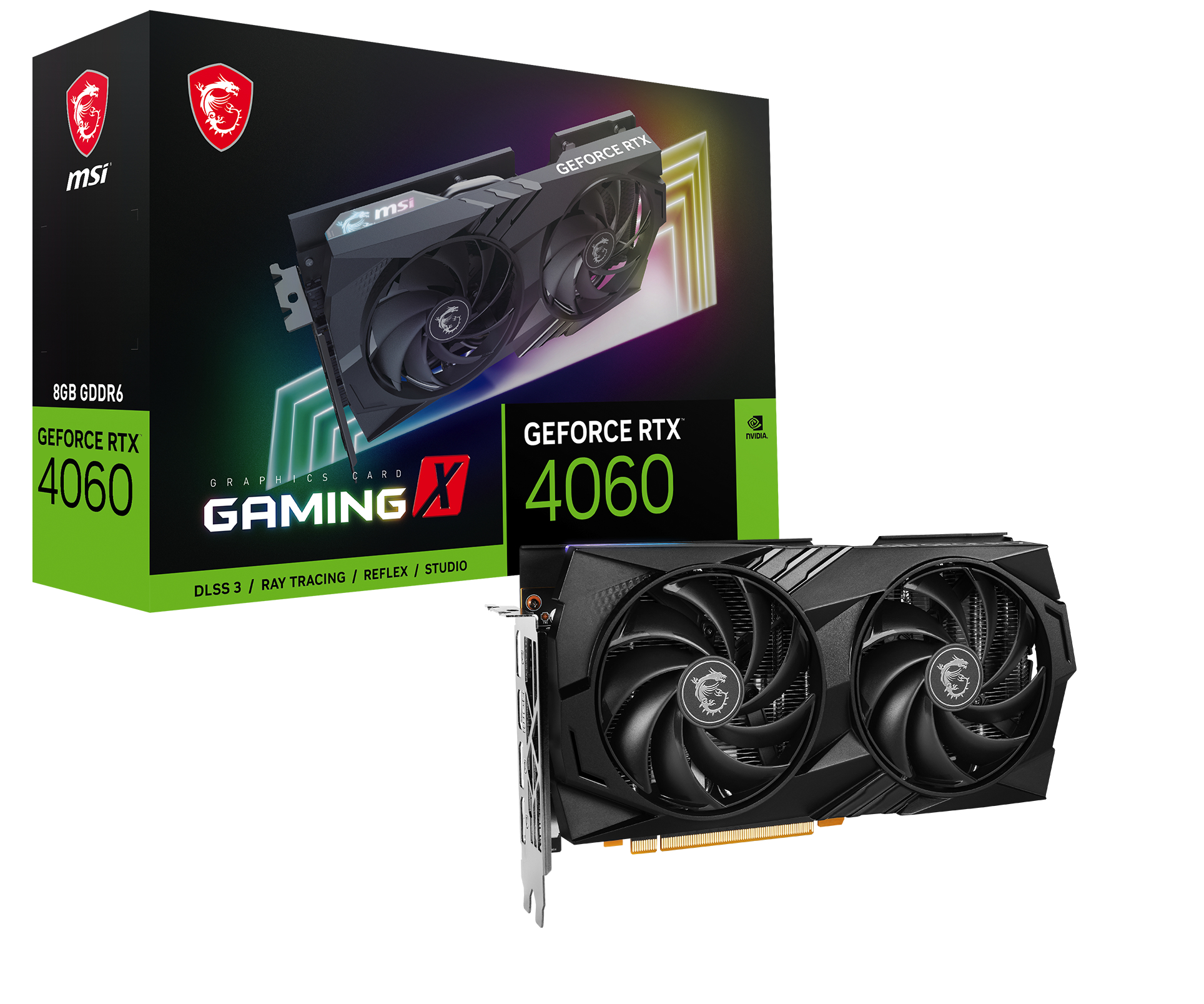 MSI GEFORCE RTX 4060 GAMING X 8G – image 2