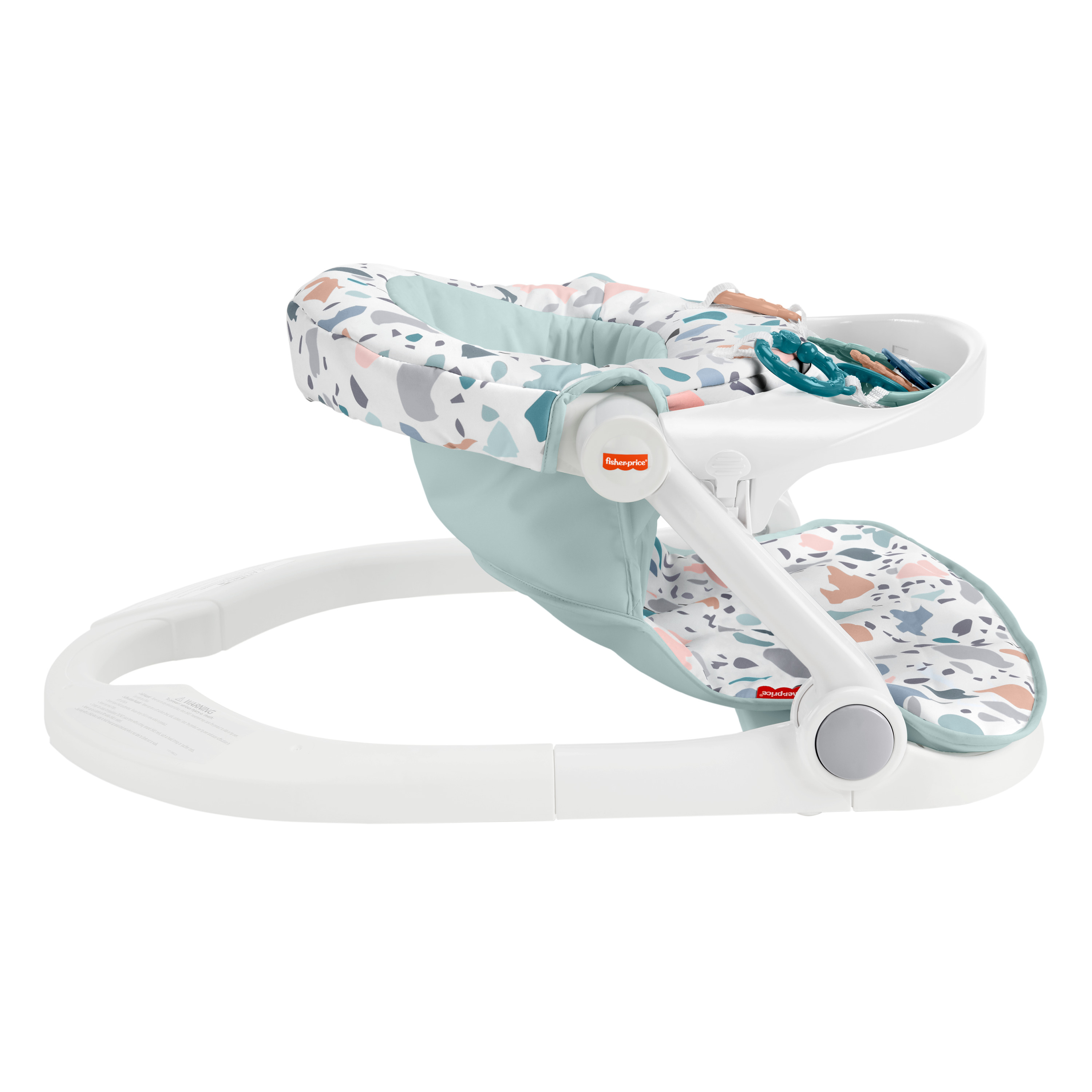 Resim Fisher-Price Oturaklı Bebek Oturağı, Mavi/Beyaz