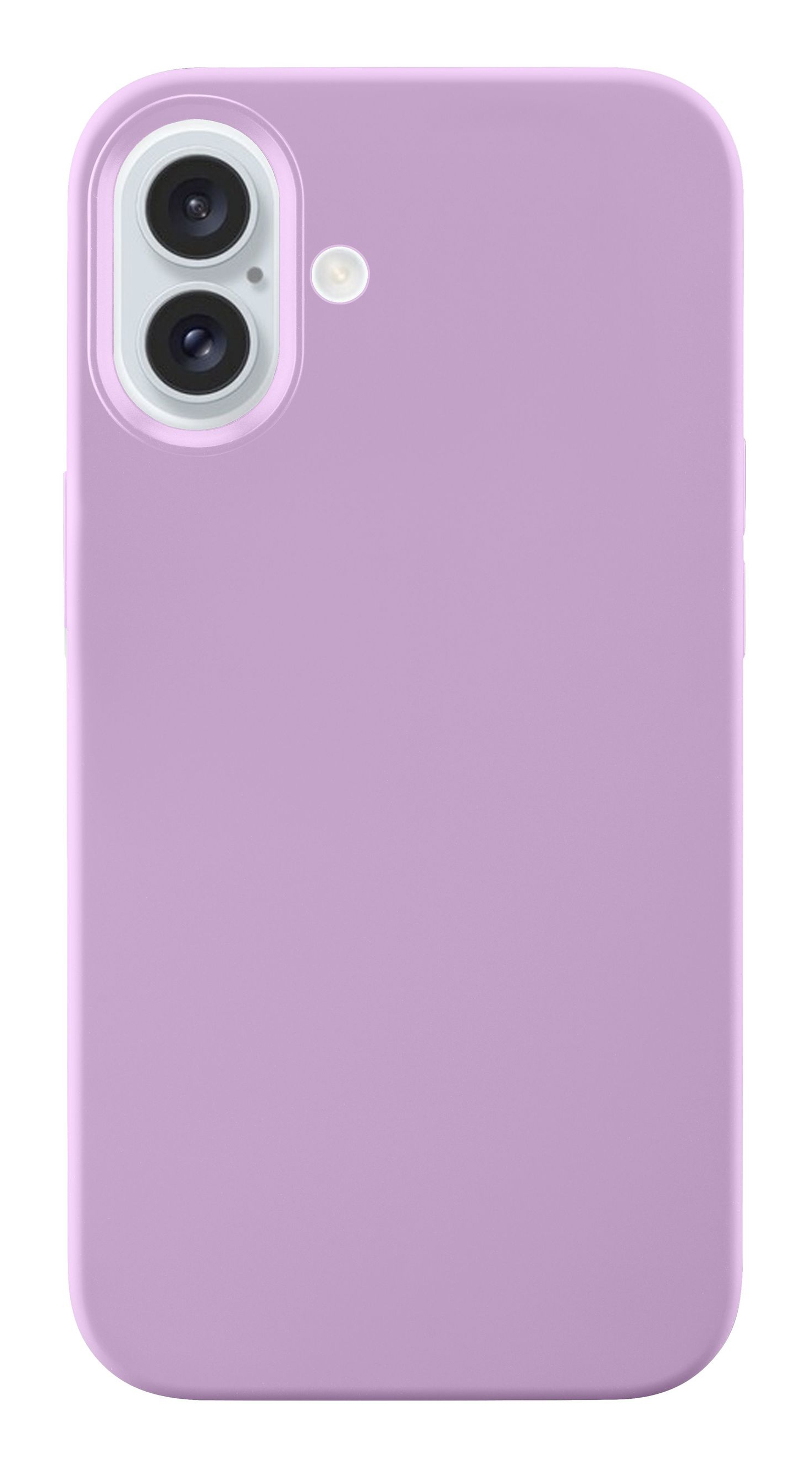 Cellular Line - Funda de silicona rosa Cellularline Sensation iPhone 16.