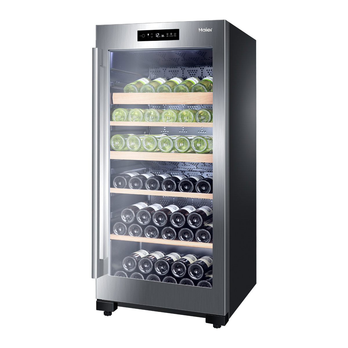 Haier WS92GDBI wine cooler Freestanding Black 92 bottle(s) – image 2
