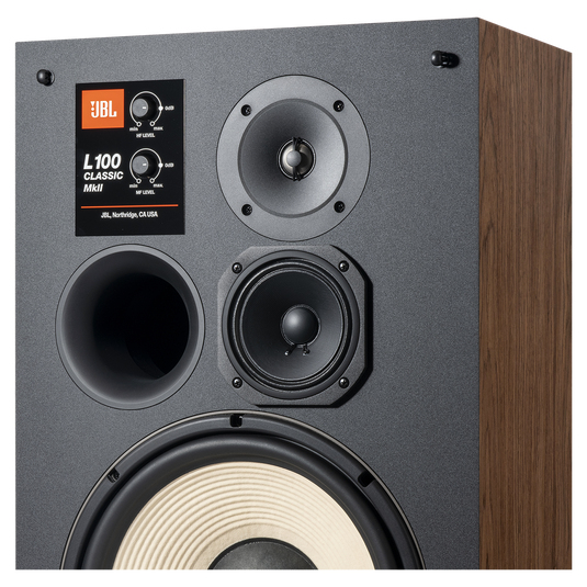 JBL L100 Classic MkII 3-way Orange Wired image 7