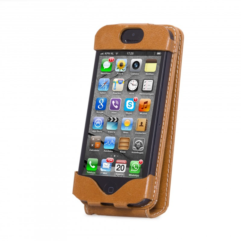dbramante1928 flip-down - iPhone 5 - Golden tan – image 3