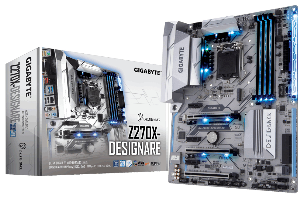 GIGABYTE GA-Z270X-DESIGNARE motherboard Intel® Z270 LGA 1151 (Socket H4) ATX – image 4