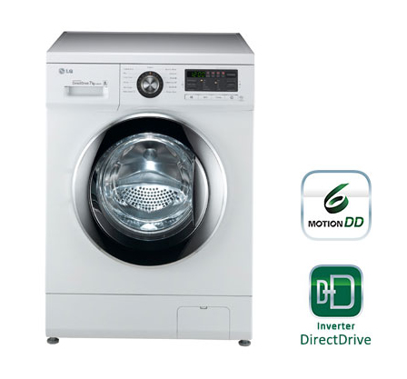 LG F84400WHR washer dryer Freestanding Front-load White – image 2