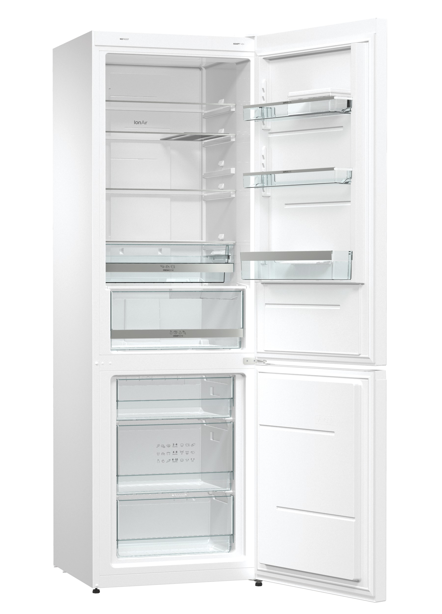 Gorenje NRK612SYW4 fridge-freezer Freestanding – image 5