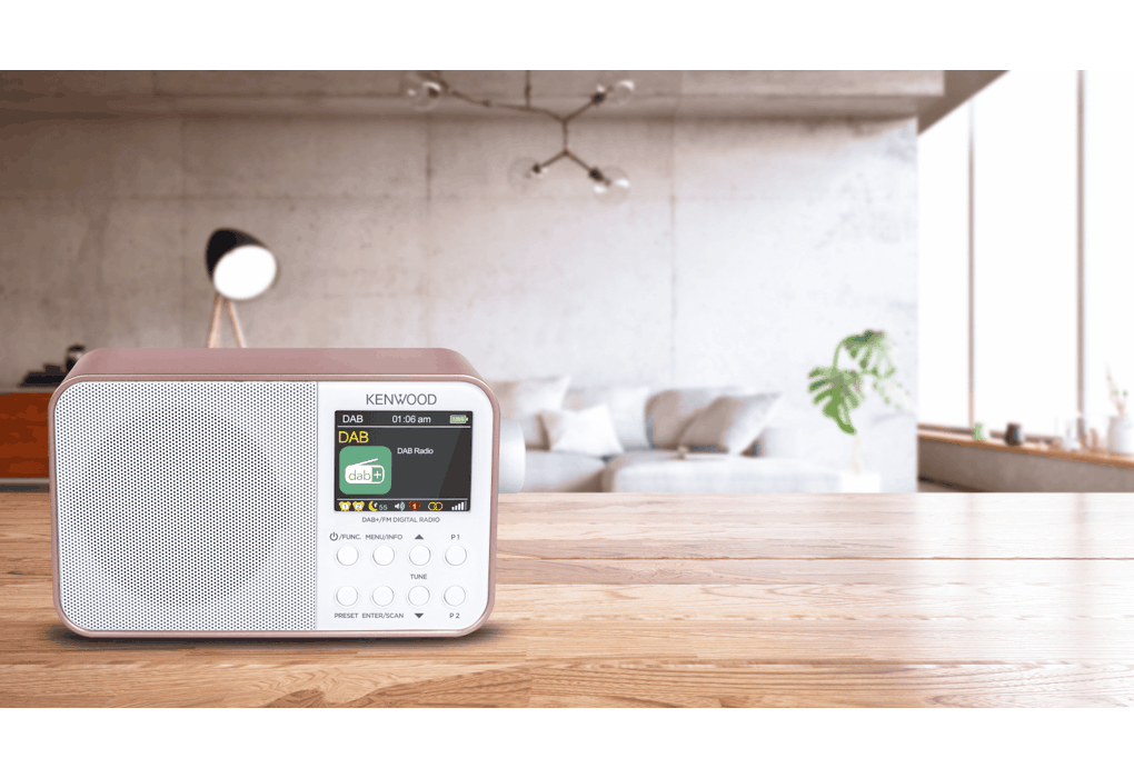 Kenwood CR-M30DAB-R radio Portable Digital Rose gold – image 4