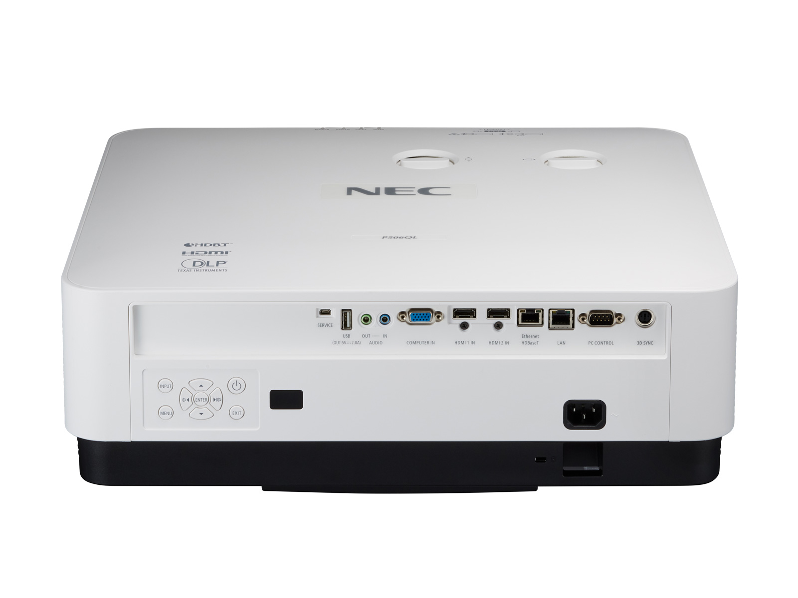 NEC P506QL Standard throw projector 5000 ANSI lumens DLP UHD 4K (3840x2160) 3D White – image 8