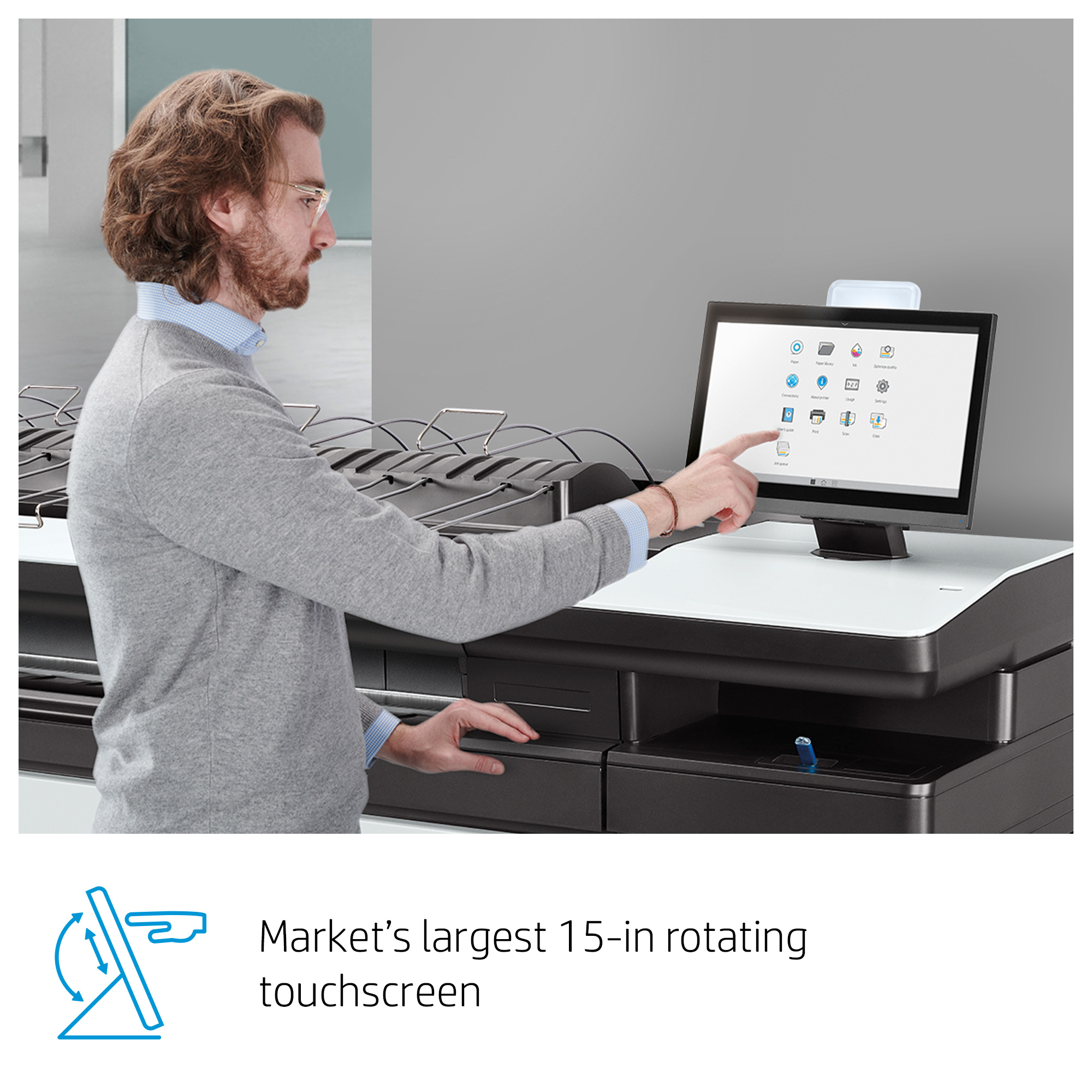 HP PageWide XL 5200 MFP Printer – image 9