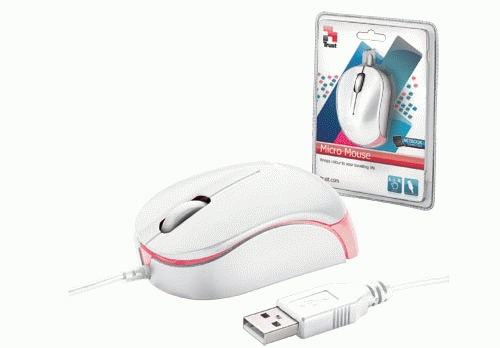 Trust Micro Mouse for Netbook - Pink, 6 Pack – image 2