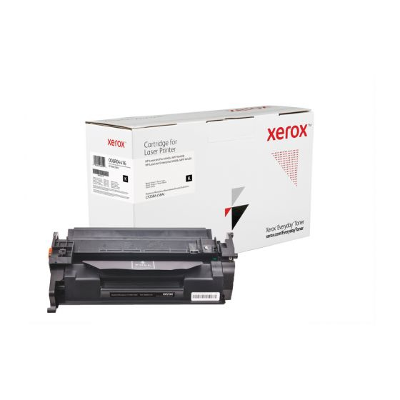Xerox Black Standard Yield Everyday Toner, replacement for HP 58A (CF258A)