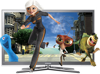 Samsung Series 8 UN55C8000 TV – image 1