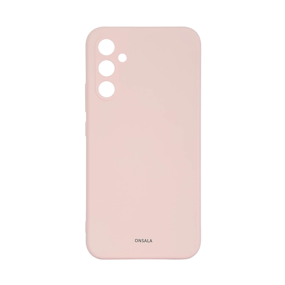 Onsala Phone Case with Silicone Feel Chalk Pink - Samsung A35 – image 1