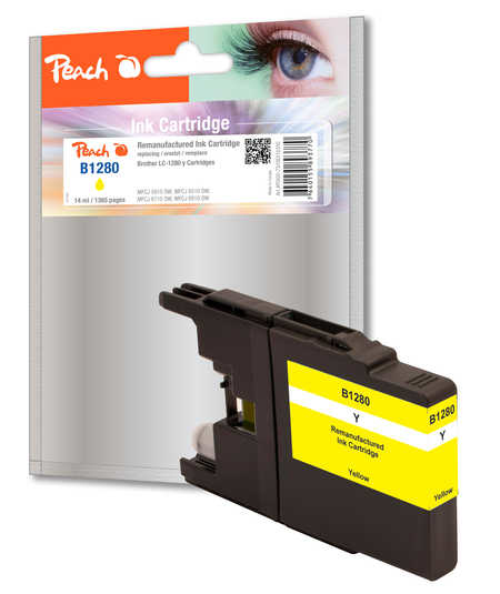 Peach PI500-73 ink cartridge 1 pc(s) High (XL) Yield Yellow