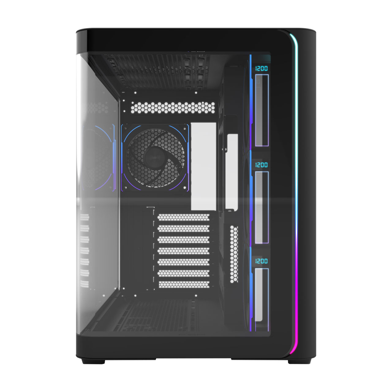 FSP M580-BP Plus Case Midi Tower mITX, mATX Black ARGB – image 2