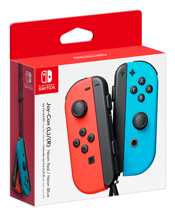 Nintendo Joy-Con (L)/(R) Neon Red/Neon Blue – image 2