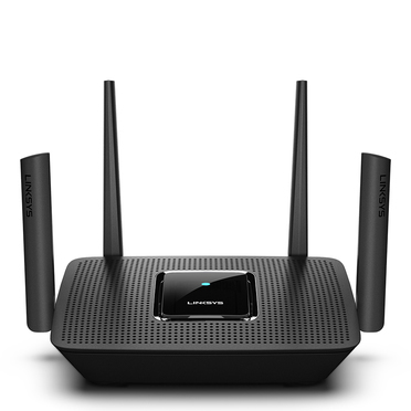 Linksys MR9000-UK беспроводной маршрутизатор Гигабитный Ethernet Трехдиапазонный (2,4 ГГц/5Ггц/5ГГц) Черный