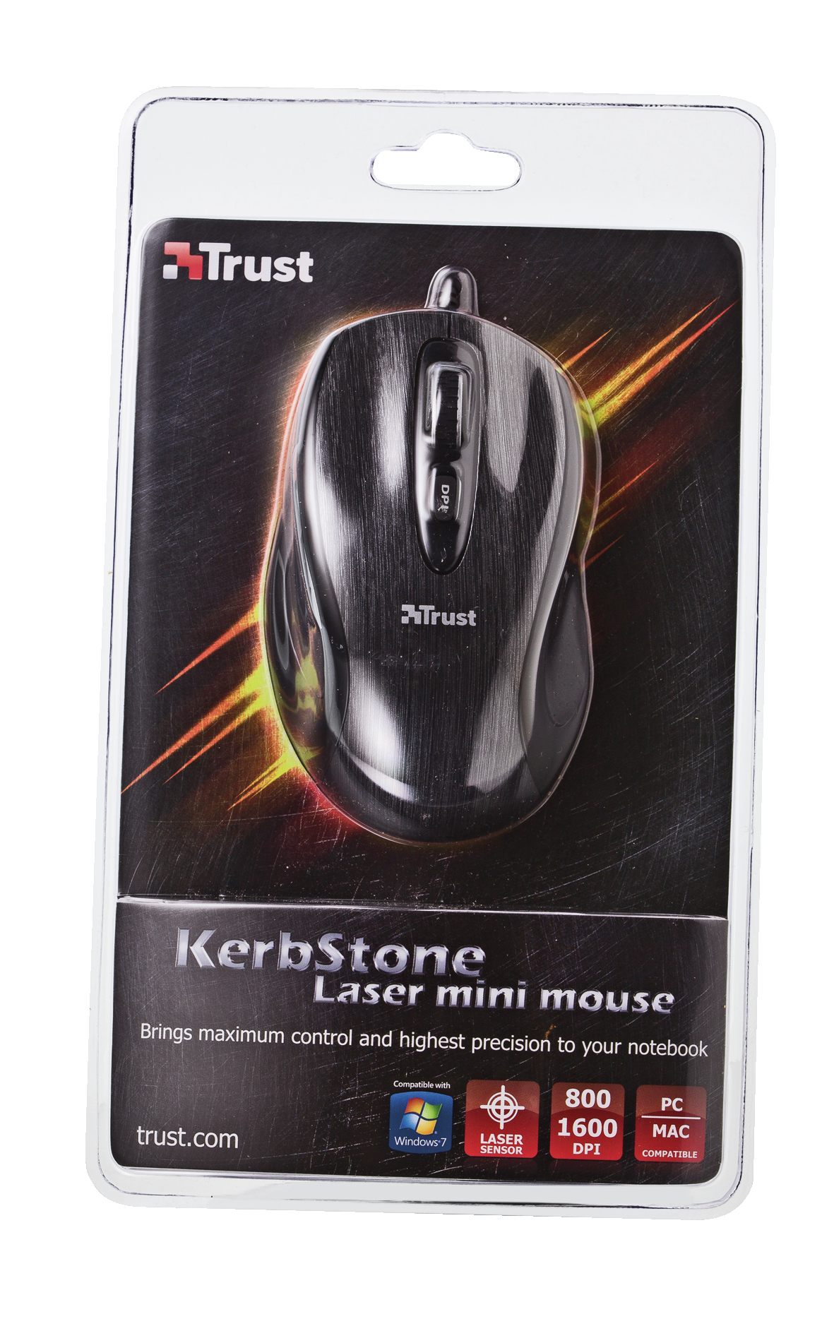 Trust KerbStone mouse USB Type-A Laser 800 DPI – image 3