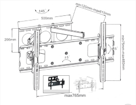 GBC 65.8870.51 TV mount/stand – image 2