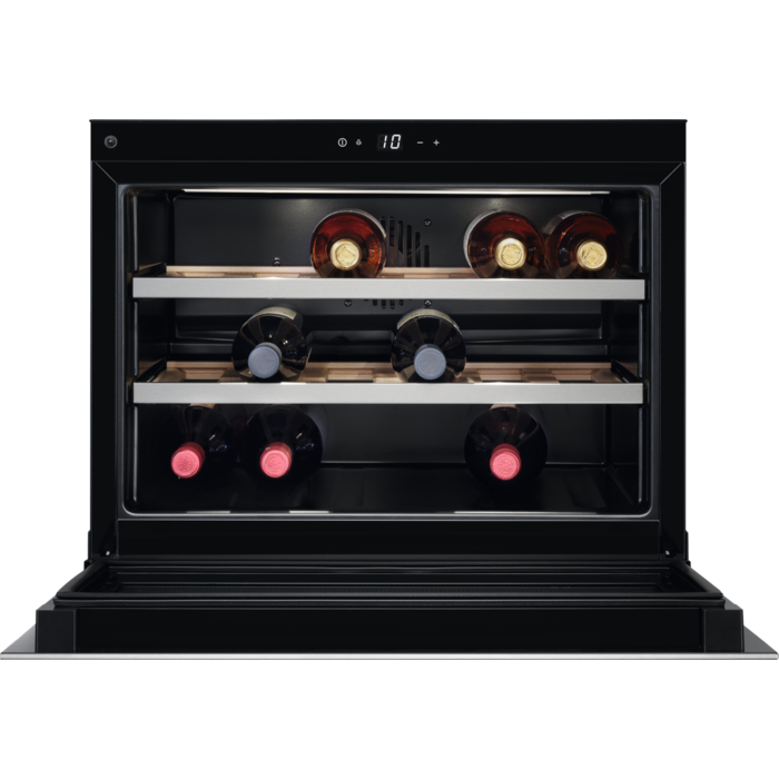 AEG KWE884520M Thermoelectric wine cooler Built-in Stainless steel 18 bottle(s) – image 1