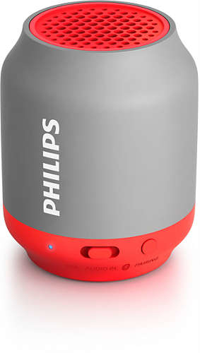 Philips BT50G/37 portable/party speaker Mono portable speaker Grey, Red